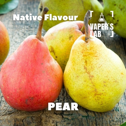 Фото, Відеоогляди на Аромки для самозамісу Native Flavour "Pear" 30мл 