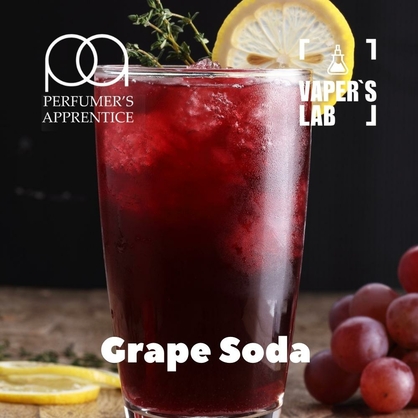 Фото, Видео, Ароматизаторы для самозамеса TPA "Grape Soda" (Виноградная газировка) 