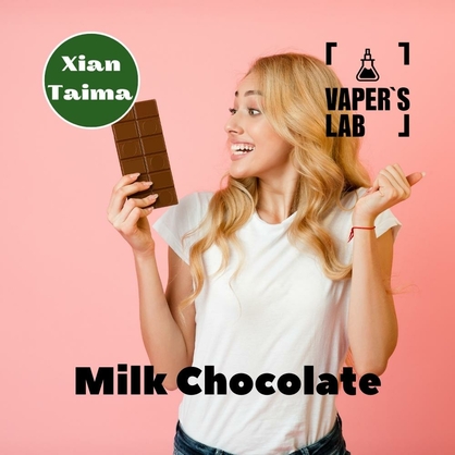 Фото, Видео, Премиум ароматизаторы для электронных сигарет Xi'an Taima "Milk Chocolate" (Молочный шоколад) 