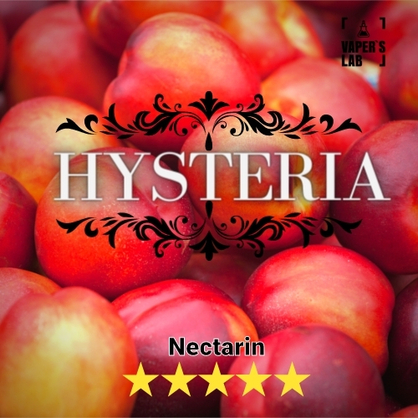 Фото жижа для вейпа до 100 грн hysteria nectarine 60 ml