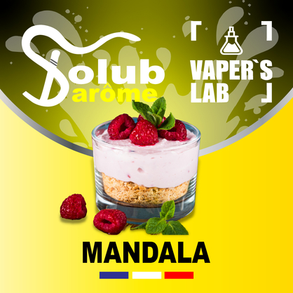 Фото, Відеоогляди на Преміум ароматизатор для електронних сигарет Solub Arome "Mandala" (Малина у вершках) 