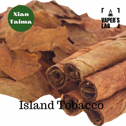 Фото, Відеоогляди на Ароматизатор для самозамісу Xi'an Taima "Island Tobacco" (Тропічний тютюн) 
