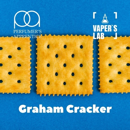 Фото, Видео, Премиум ароматизаторы для электронных сигарет TPA "Graham Cracker" (Печенье крекер) 
