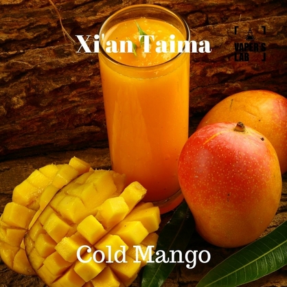 Фото, Видео, Премиум ароматизатор для электронных сигарет Xi'an Taima "Gold Mango" (Золотой манго) 