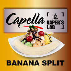 Ароматизатор для вейпа Capella Flavors Banana Split Банановий спліт