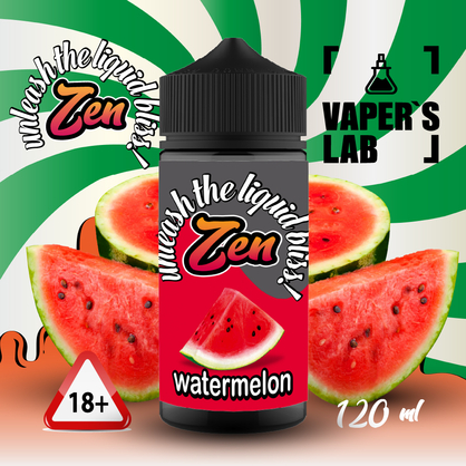 Фото купить заправку для электронной сигареты zen watermelon
