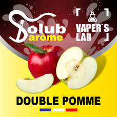 Ароматизаторы Solub Arome Double pomme Красное и зеленое яблоко