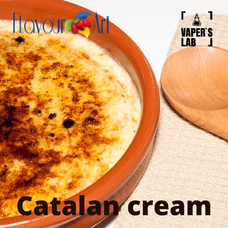 Премиум ароматизаторы для электронных сигарет FlavourArt Catalan cream Каталонский крем