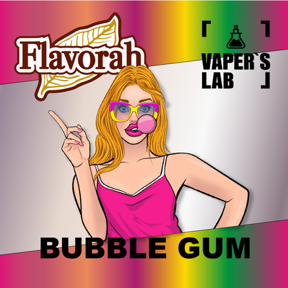 Фото на аромку Flavorah Bubble Gum Жевательная резинка