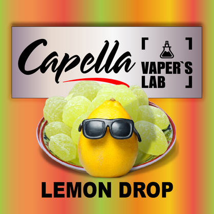 Фото на аромку Capella Lemon Drop Лимонный леденец