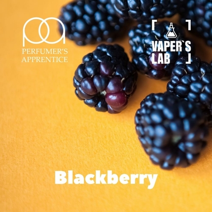 Фото, Відеоогляди на Харчовий ароматизатор для вейпа TPA "Blackberry" (Ожина) 