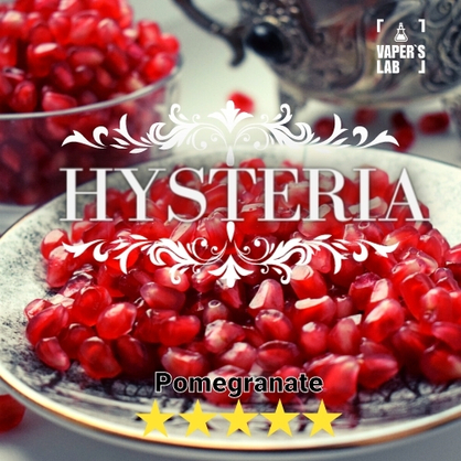 Фото, Відео на Жижи для вейпа Hysteria Pomegranate 30 ml