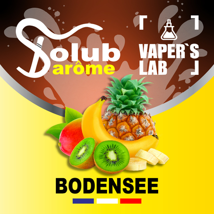 Фото, Відеоогляди на ароматизатор для самозамісу Solub Arome "Bodensee" (Цитрусові та екзотичні фрукти) 