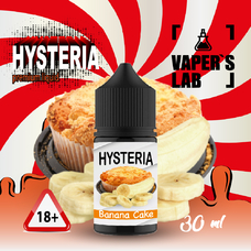 Рідини Salt для POD систем Hysteria Banana Cake 30