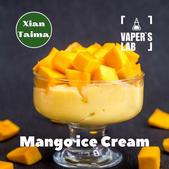 Відгуки на Ароматизатор для вейпа Xi'an Taima "Mango Ice Cream" (Манго морозиво) 