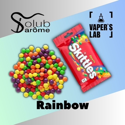 Фото, Відеоогляди на Преміум ароматизатори для електронних сигарет Solub Arome "Rainbow" (Цукерки скітлз) 