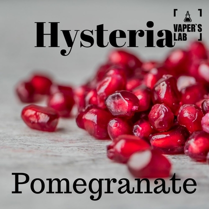 Фото, Видео на жижу для вейпа Hysteria Pomegranate 100 ml