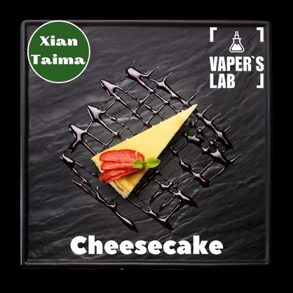 Фото, Відеоогляди на Ароматизатори для сольового нікотину Xi'an Taima "Cheesecake" (Чізкейк) 