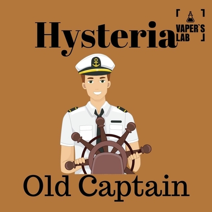 Фото, Відео на Заправки до вейпа Hysteria Old Captain 100 ml