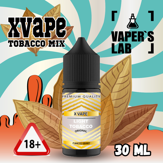 Відгуки Жижу для пода XVape Salt "Light Tobacco" 30 ml 