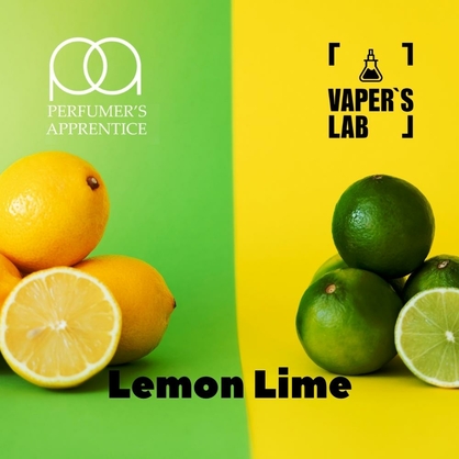 Фото, Відеоогляди на Ароматизатори для рідини вейпів TPA "Lemon Lime" (Лимон Лайм) 