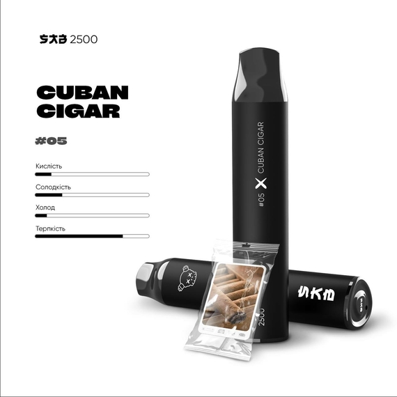 Відгуки на Електронні одноразові сигарети Cuban cigar (кубинська сигара) 