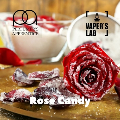 Фото, Видео, Аромки для вейпа TPA "Rose Candy" (Леденцы с лепестками розы) 