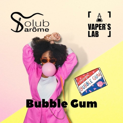 Фото, Видео, Купить ароматизатор Solub Arome "Bubble gum" (Жвачка) 
