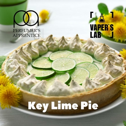 Фото, Видео, Ароматизатор для вейпа TPA "Key Lime Pie" (Лаймовый пирог) 