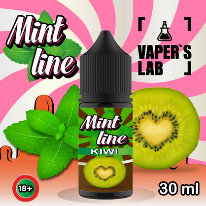 Фото сольова жижа top mint kiwi 30ml