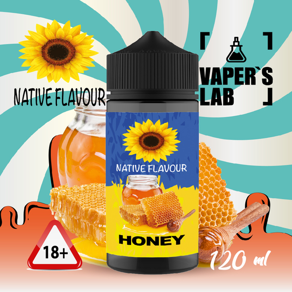 Відгуки  рідини для вейпа native flavour honey 120 ml