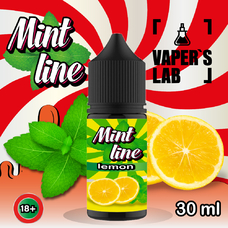 Жижи для пода Mint Line Salt 30 мл Lemon