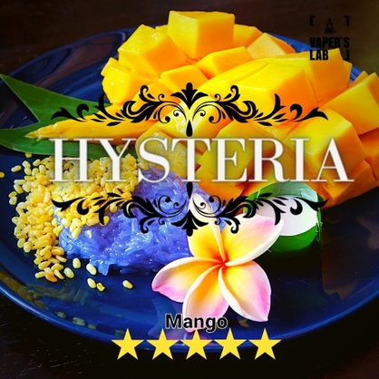 Фото, Видео на жижа Hysteria Mango 30 ml