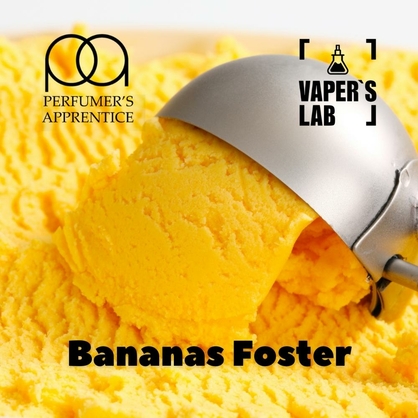 Фото, Видео, Ароматизаторы для вейпа купить украина TPA "Bananas Foster (DX)" (Банановое мороженое) 