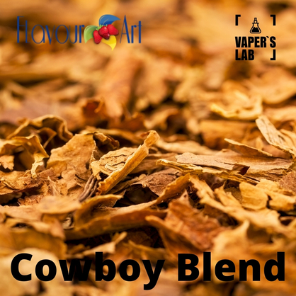 Фото на Ароматизаторы для вейпа FlavourArt Cowboy Blend Табак