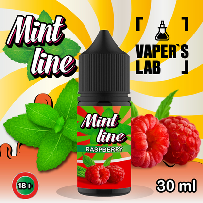 Фото жижа для пода mint raspberry 30ml