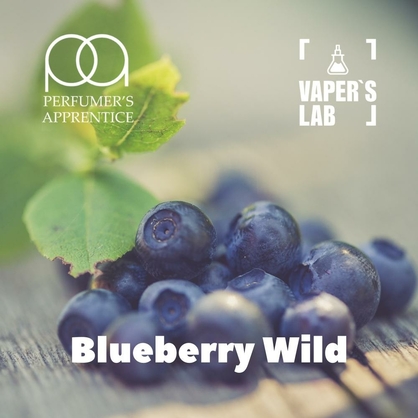 Фото, Видео, ароматизатор для самозамеса TPA "Blueberry Wild" (Свежая черника) 