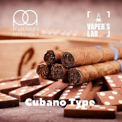 Фото, Відеоогляди на Ароматизатор для самозамісу TPA "Cubano Type" (Кубинський тютюн) 