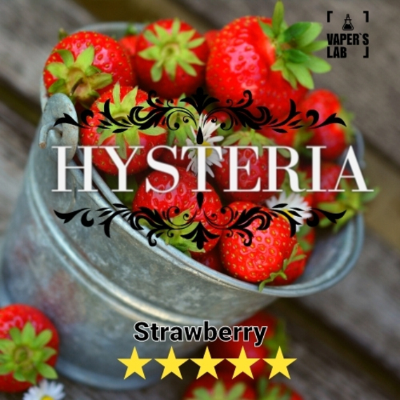 Отзывы на заправку для вейпа Hysteria Strawberry 30 ml