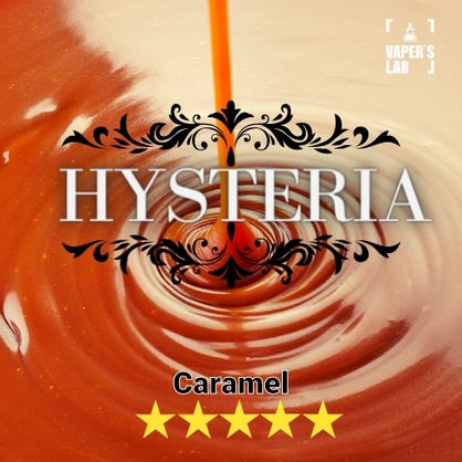 Фото заправка до електронної сигарети hysteria caramel 30 ml