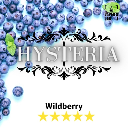 Фото, Видео на жижи для вейпа Hysteria Wild berry 30 ml