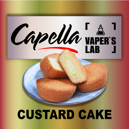 Фото на Ароматизатор Capella Custard Cake Заварний торт