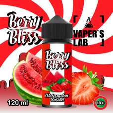 Жидкости для вейпа Berry Bliss Watermelon Fusion  (арбуз с ягодами)