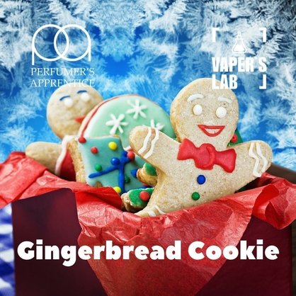 Фото, Відеоогляди на Ароматизатори для сольового нікотину TPA "Gingerbread Cookie" (Пряникове печиво) 