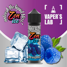 Жидкости для вейпа Zen Ice blue raspberry синя малина
