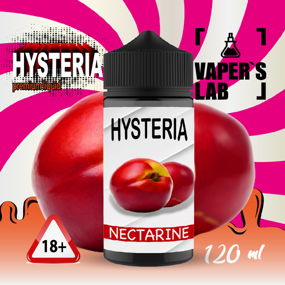 Відгуки  жижа для вейпа 30 грн hysteria nectarine 100 ml