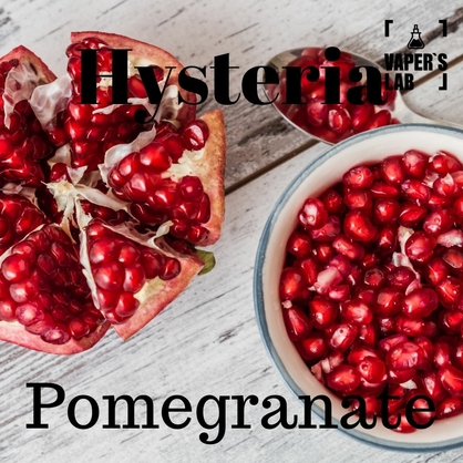 Фото купити рідину для вейпа hysteria pomegranate 100 ml