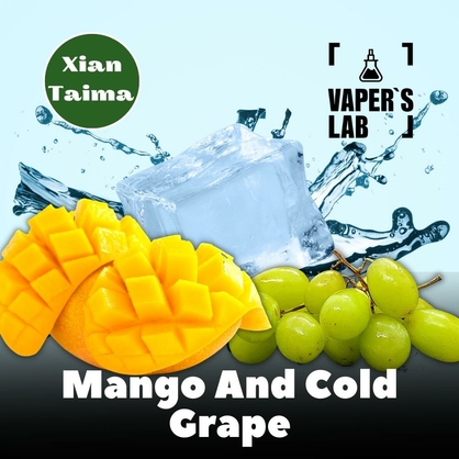 Фото, Видео, Ароматизатор для вейпа Xi'an Taima "Mango and Cold Grape" (Манго и холодный виноград) 