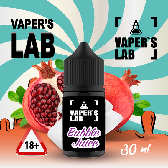 Отзывы на жидкость для подсистем Vaper's LAB Salt "Bubble juice " 30 ml