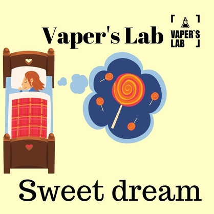 Фото, Видео на Заправки до вейпа Vapers Lab Sweet dream 60 ml